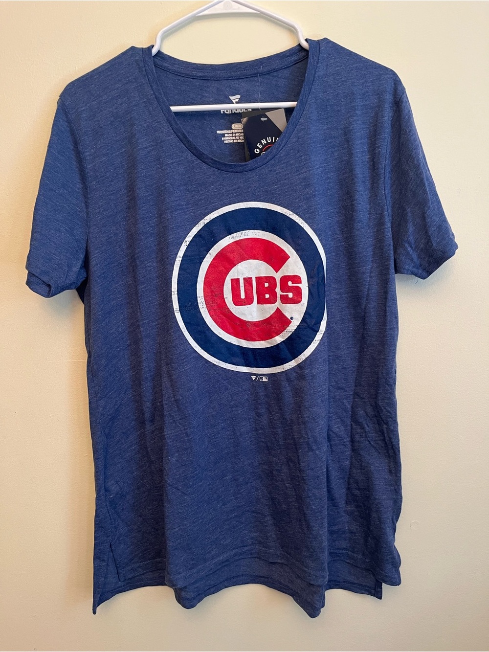 Chicago Cubs Women’s Blue Logo T‑Shirt
